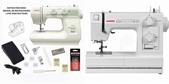 Janome 2212 vs Janome HD1000 | SpecZoom