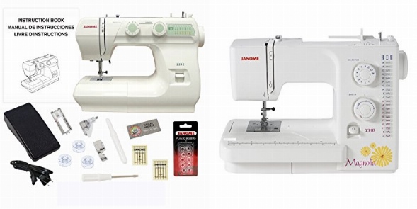 Janome 2212 vs Janome Magnolia 7318 | SpecZoom