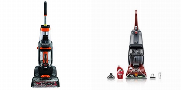 Bissell ProHeat 2X Revolution 1548 vs Hoover Power Scrub Deluxe FH50150
