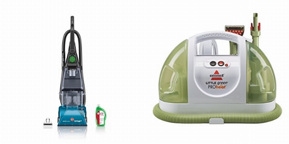 Hoover SteamVac Clean Surge vs BISSELL Little Green ProHeat Carpet Cleaner