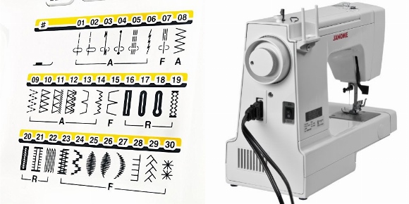 Janome 7330 vs Janome HD1000 | SpecZoom