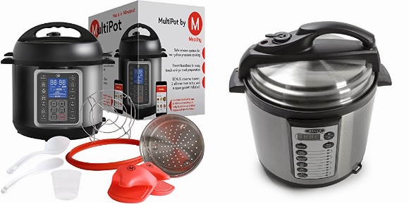 MultiPot 9-in-1 Programmable Pressure Cooker vs BELLA 6 Quart Pressure
