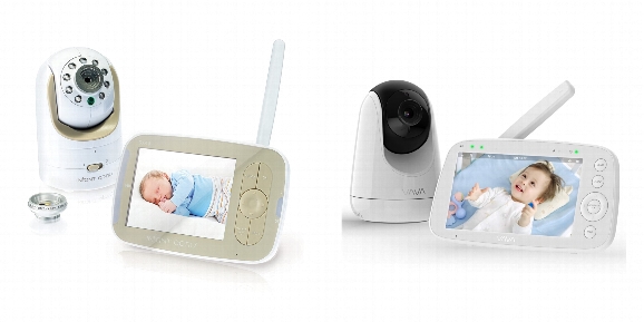 Side by side comparison of Infant Optics DXR-8 and VAVA 720p BabyMonitor.