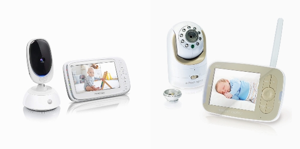 Side by side comparison of Motorola Comfort75 and Infant Optics DXR-8.